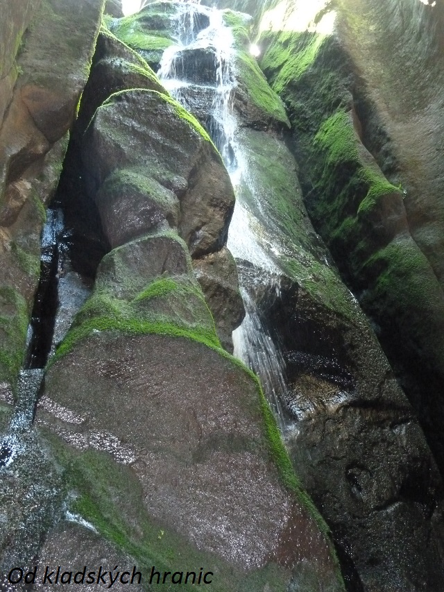 Adršpašské skály - Velký vodopád